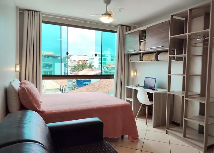 Pe Na Areia Na Prainha, Piscina, Ar E Cozinha Completa Apartamento Arraial do Cabo